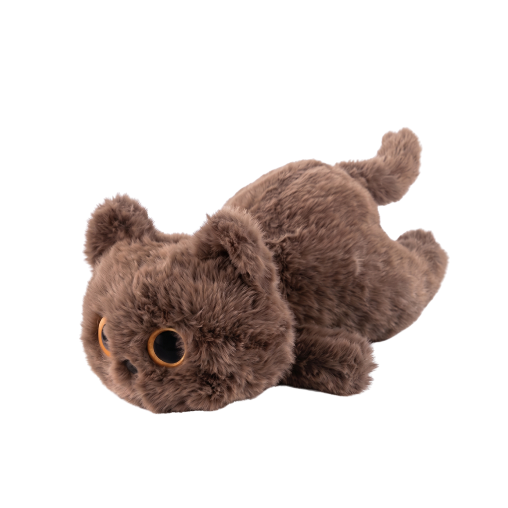 Peluche Gato Acostado 24cm