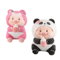 Peluche Cerdo Disfraz 40cm