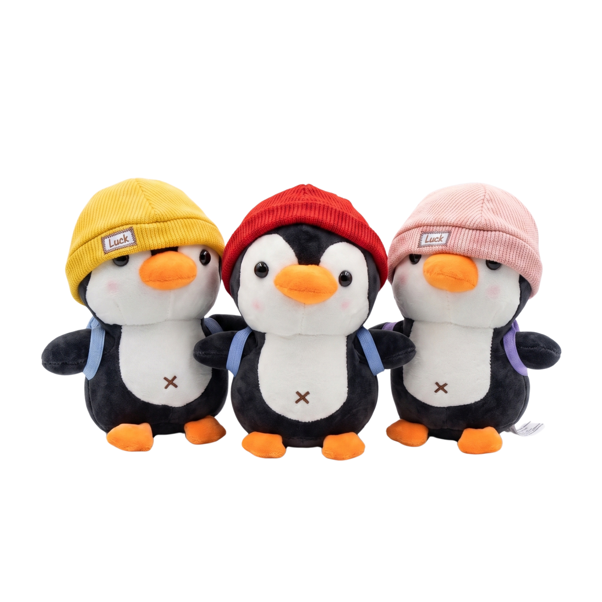 Peluche Pinguino Gorro 22cm