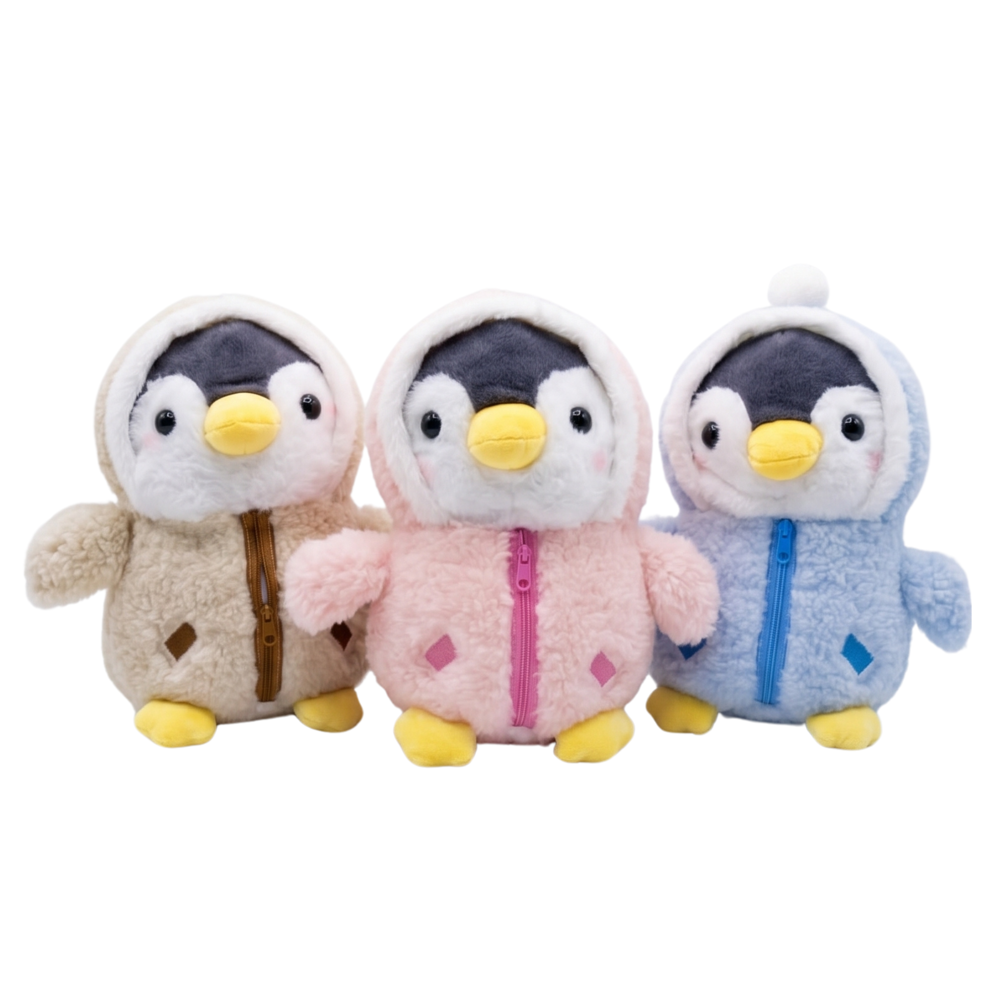 Peluche Pinguino Abrigo 28cm