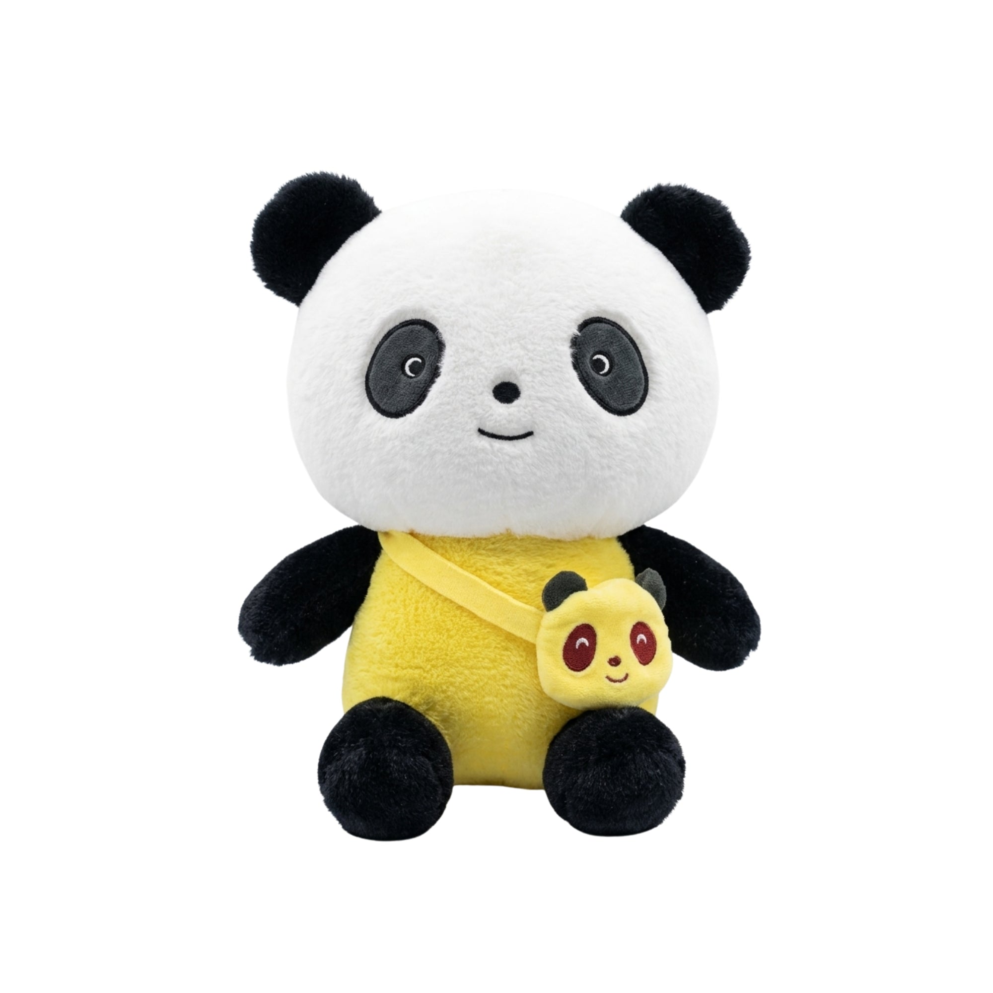 Peluche Panda con Bolso 25cm