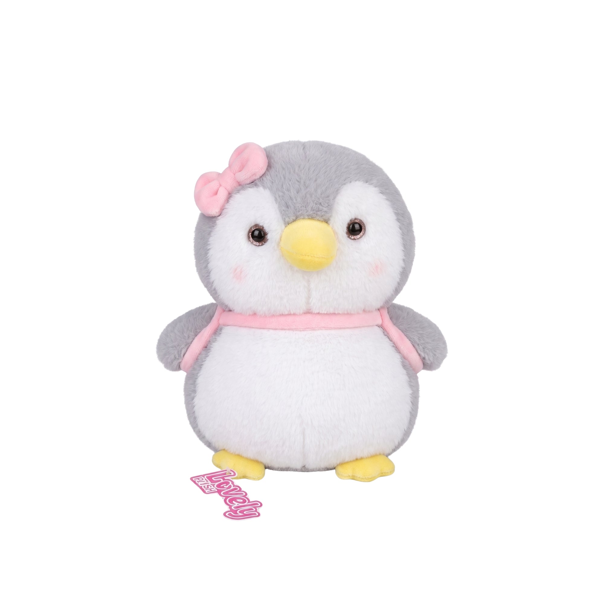 Peluche Pinguino moño 23cm